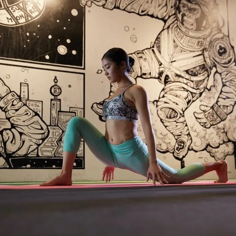 Yoga lunge